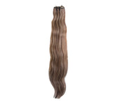 Extensions Cheveux Ondulés NahaHair – Méché #4/613, 100 % cheveux humains, texture naturelle